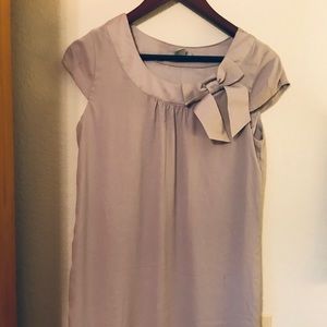 H&M Tan Dress with bow, Size 6